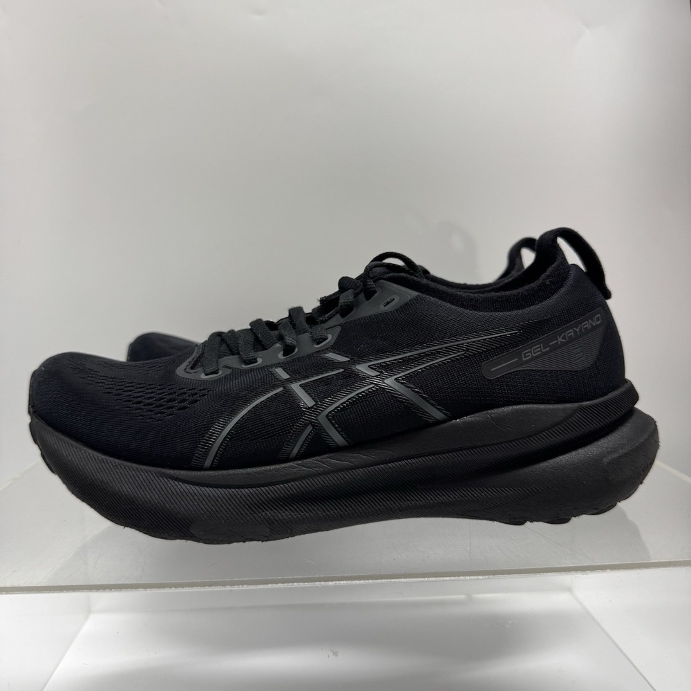 Asics GEL-KAYANO 31 Triple Black Running Shoes Sneaker 1012B670 Women's Size 8